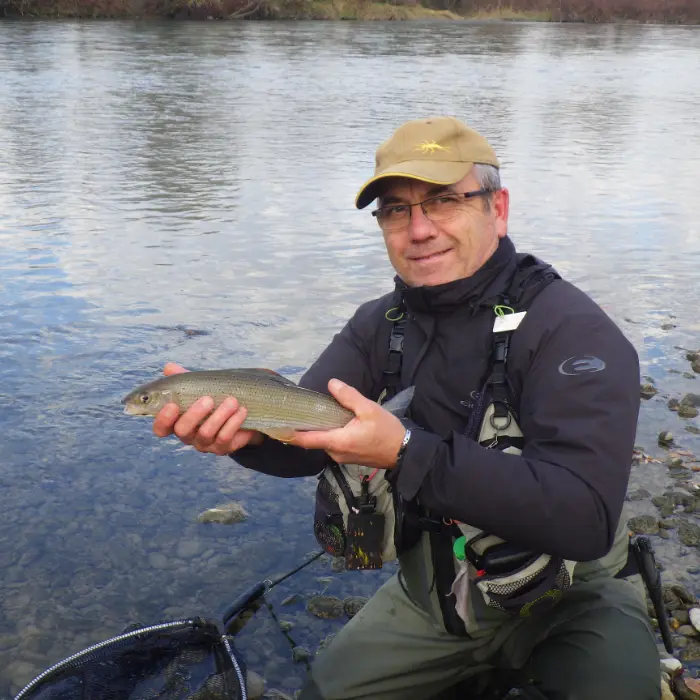 Didier Chapel, moniteur guide de pêche en Savoie